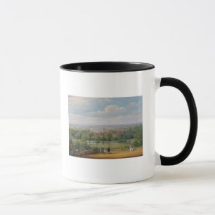 Eton Uni von der Terrasse von Windsor Schloss Tasse