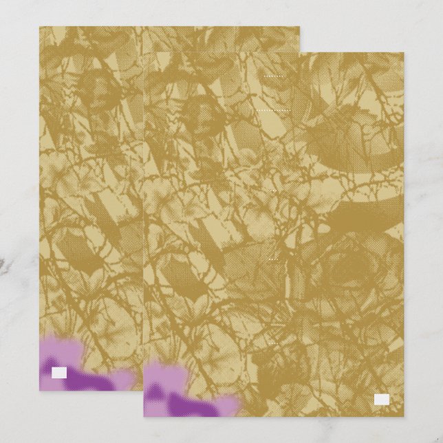 Étonnant Enregistrer les cartes de dates à l'intér (Devant / Derrière)