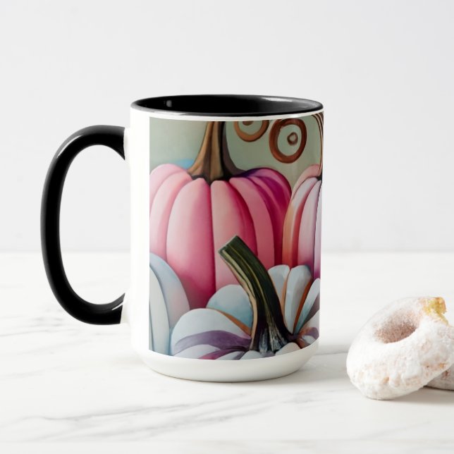 Étonnante tasse citrouille (Avec donut)