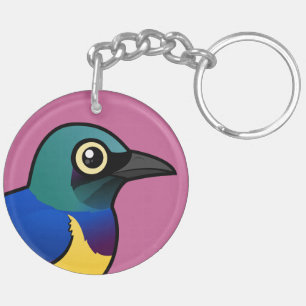 Étourneau D'or-breasted de Birdorable