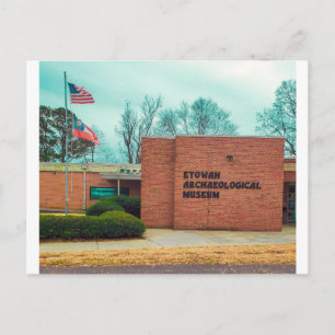 Etowah-Archäologisches Museum Postkarte
