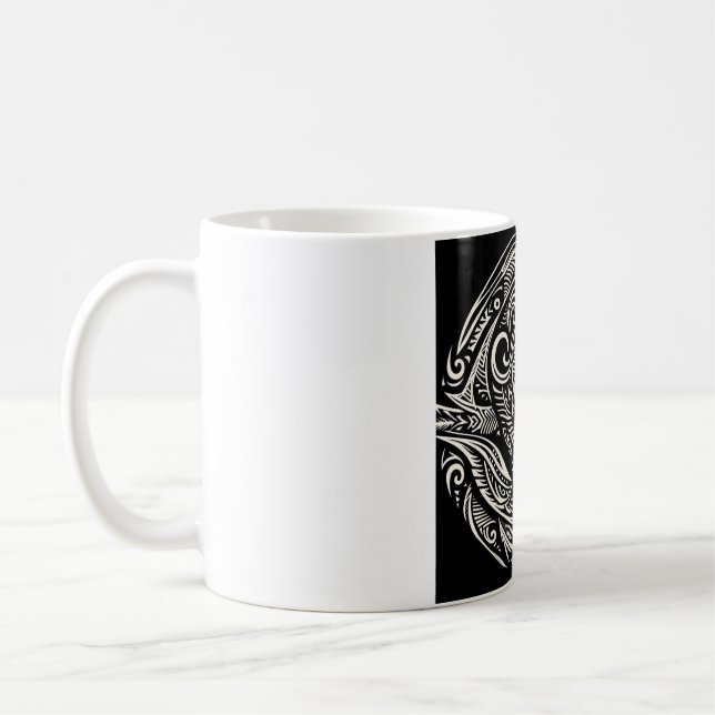 étrange mug tribale 2 (Gauche)