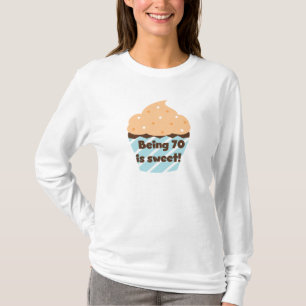 Etre 70 est Sweet Birthday T-shirts et cadeaux