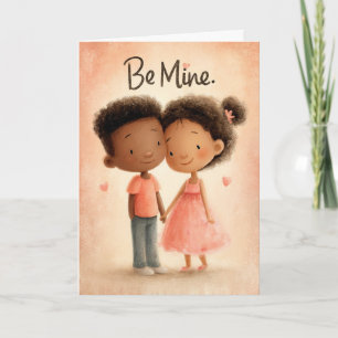 Être à moi pour toujours Carte de la Saint-Valenti