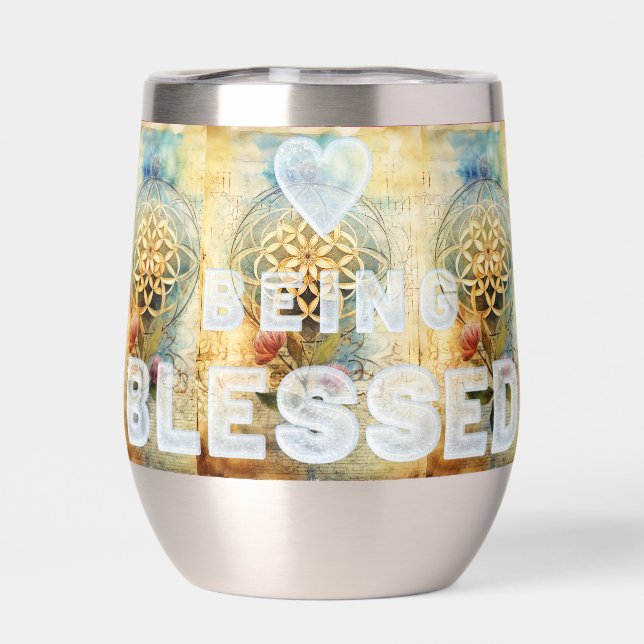 *~* Être Béni Fleur Mandala AP2 (Arrière)