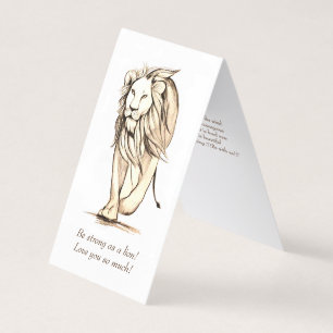 Être fort comme un lion