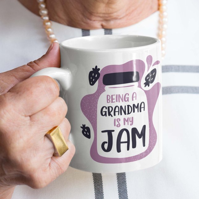 Être Grand-Mère, C'Est Ma Mug De Café À La Confitu (Créateur téléchargé)