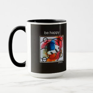 'être heureux' Beverage Mug