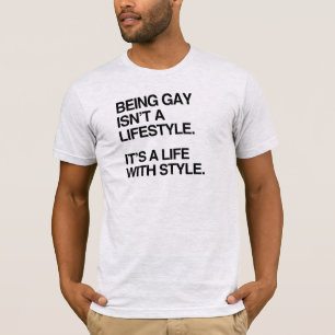ÊTRE HOMOSEXUEL N'EST PAS UN T-shirt DE STYLE DE V