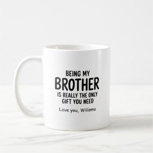 Être mon frère mug Cadeau drôle pour frère Mug