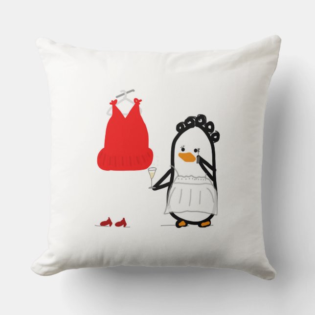 ÊTRE PRÊT - coussin de chambre à (Recto)