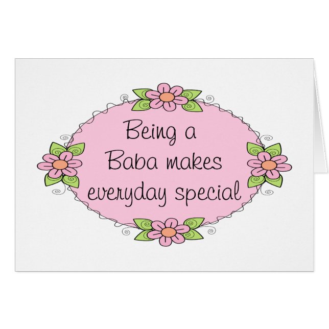 Être un baba fait Speciall quotidien (Devant horizontal)