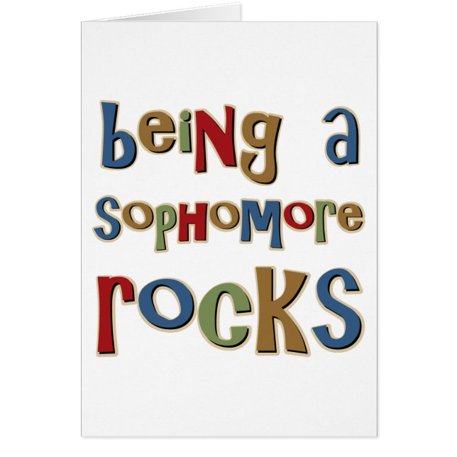 Être un étudiant en deuxième année bascule (Devant)