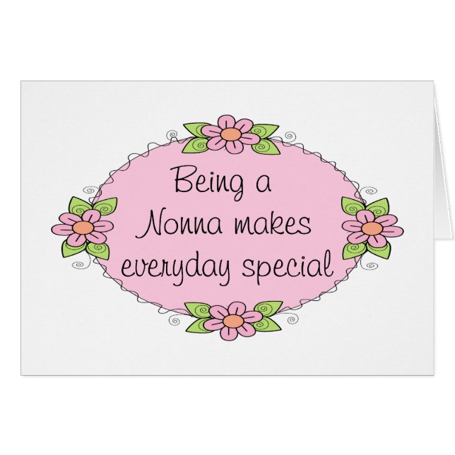 Être un Nonna fait le Special quotidien (Devant horizontal)