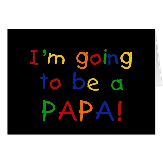 Être un Papa - Couleurs primaires (Devant horizontal)