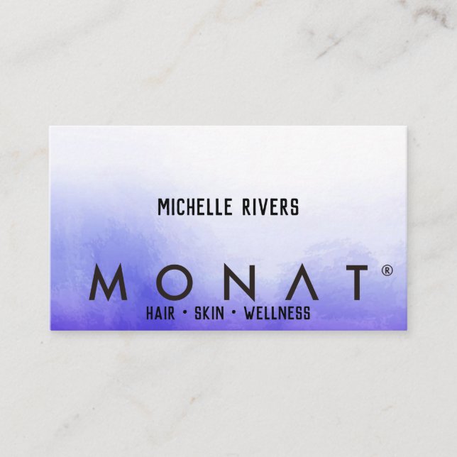 être votre propre patron carte de visite MONAT (Devant)