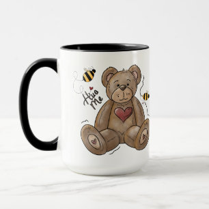 Étreignez-moi tasse d'ours de nounours de