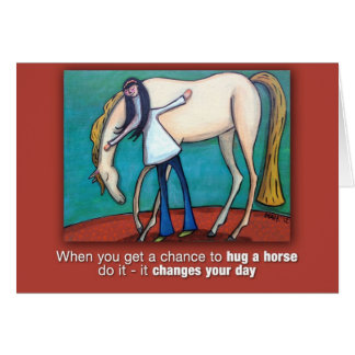 Étreignez un cheval