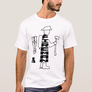ÉTREIGNEZ UN T-SHIRT DE POMPIER