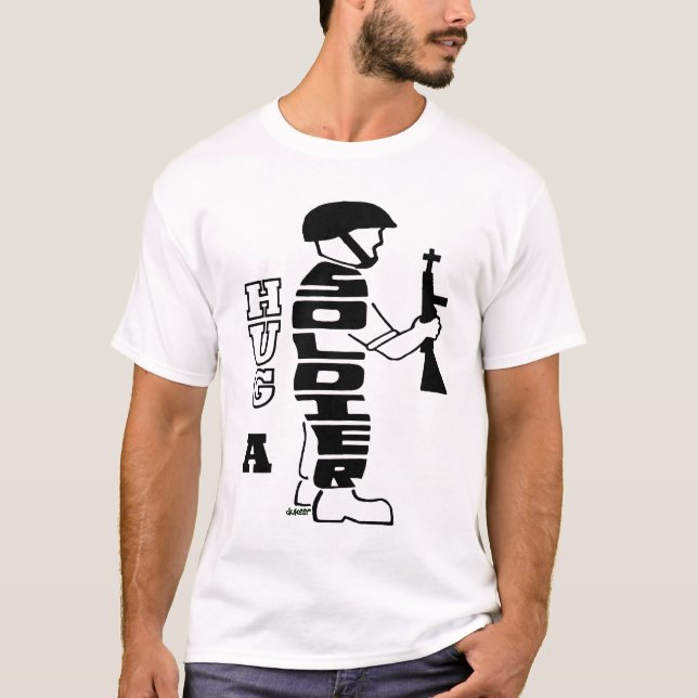 ÉTREIGNEZ UN T-SHIRT DE SOLDAT (Devant)