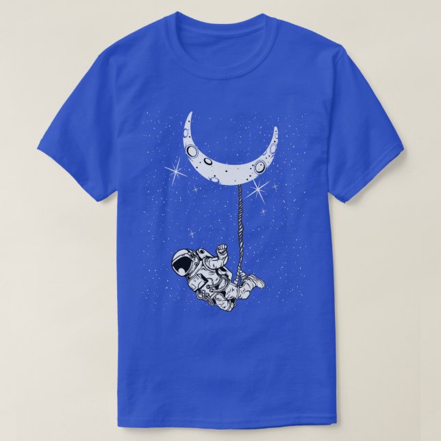 Etreme Sportastronauten im Weltraum Astronaut Bung T-Shirt (Design vorne)