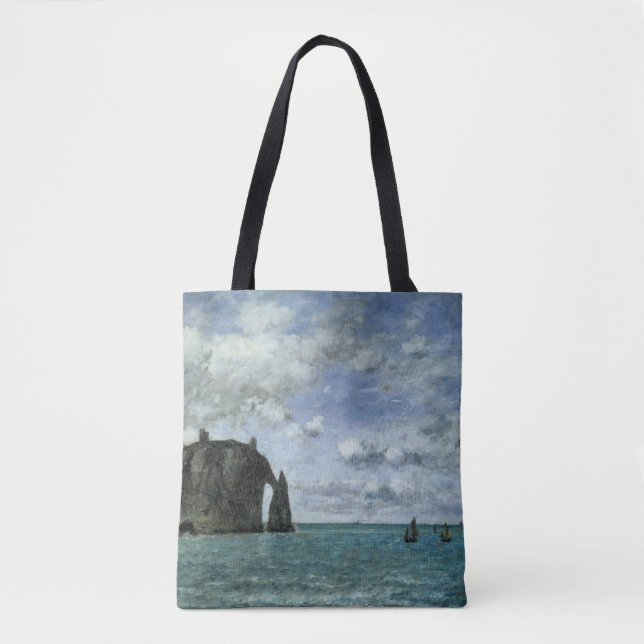 Etretat, der Hafen von Aval Tasche (Vorderseite)