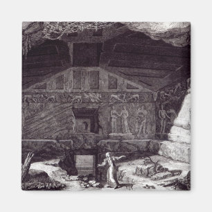 Etruscan Grab, c.1780 Magnet