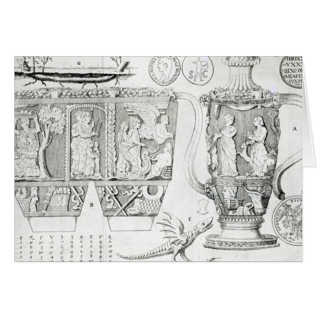 Etruscan Vase und Entwürfe, 1749 (Vorderseite (Horizontal))