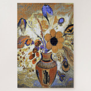 Etruskische Vase mit Blume, Redon