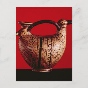 Etruskischer Askos in Form einer Ente Postkarte