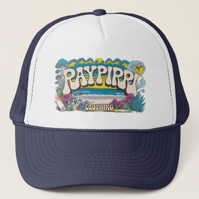 Ettalong Beach Raypirri Truckerkappe (Vorderseite)