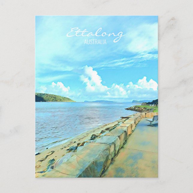 Ettalong Central Coast NSW Australien Postkarte (Vorderseite)
