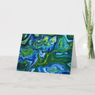 Étude Abstraite des couleurs 164, carte