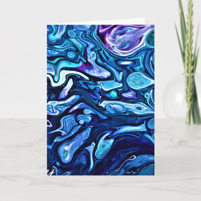 Étude couleur Abstraite 138, carte (Devant)