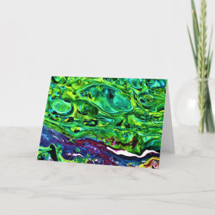 Étude couleur Abstraite 168, carte