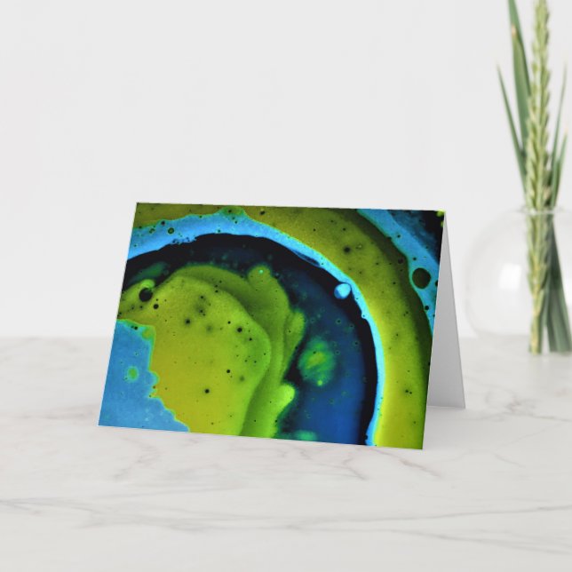 Étude couleur Abstraite 240, carte (Devant)