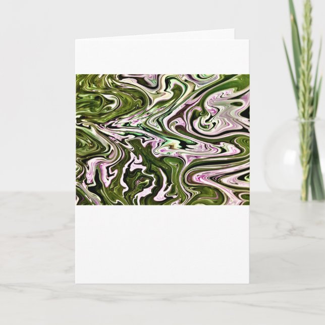 Étude couleur Abstraite 480, carte (Devant)