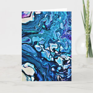 Étude de couleur Abstraite 135, carte