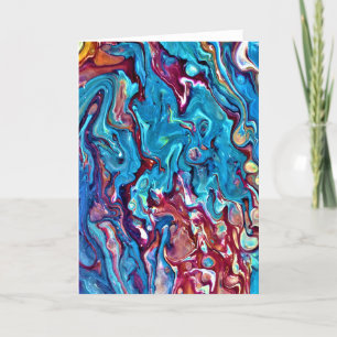 Étude de couleur Abstraite 152, carte