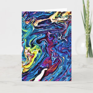 Étude de couleur Abstraite 154, carte