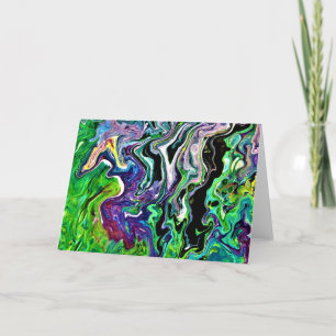 Étude de couleur Abstraite 173, carte