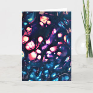 Étude de couleur Abstraite 341, carte