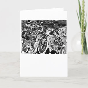 Étude de couleur Abstraite 481 / Noir, carte