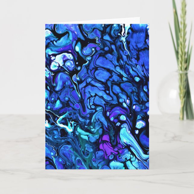 Étude de couleur Abstraite 71, carte (Devant)