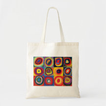 Étude de couleur par Wassily Kandinsky Sac fourre-