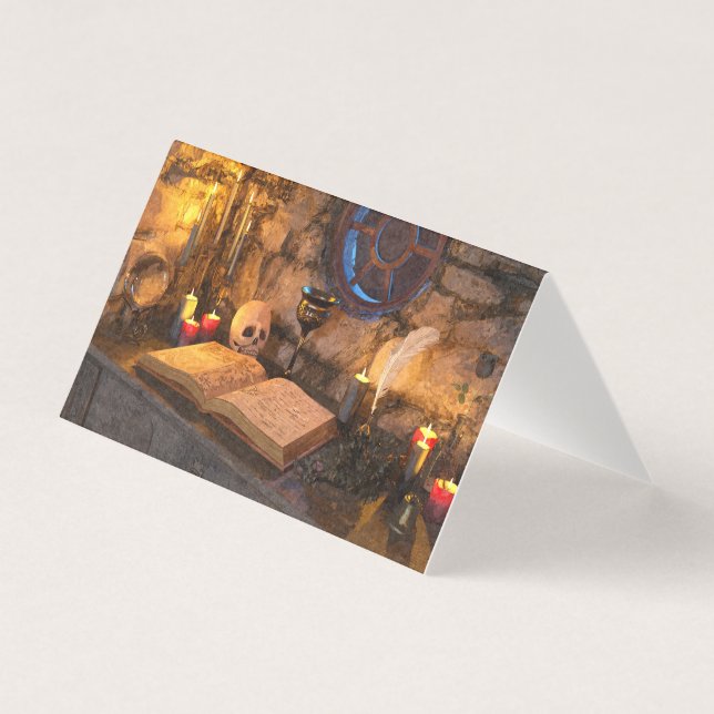 Étude de magicien de fantasy médiévale (Front)