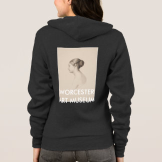 Étude d'une jeune femme - sweat - shirt à capuche