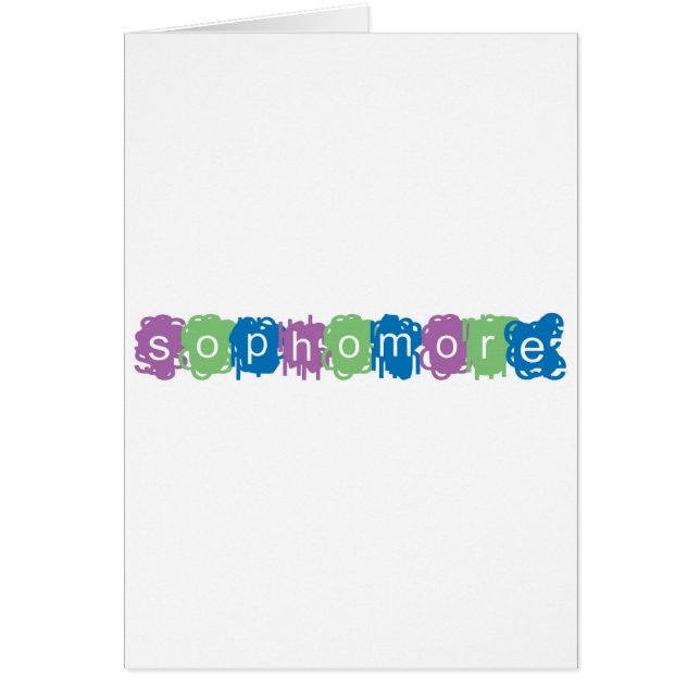 Étudiant en deuxième année (Devant)