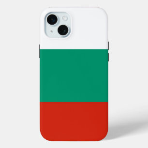 Étui Apple iPhone 15 Plus, drapeau de Bulgarie