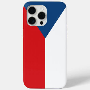 Étui Apple iPhone 15 Pro Max, drapeau de la Tchéqu